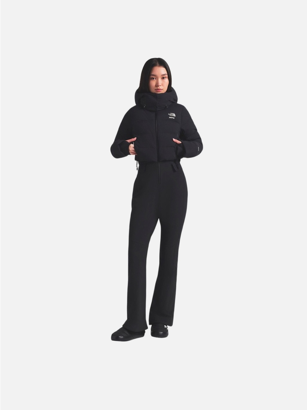 The North Face Black Wide-Leg Jumpsuit
